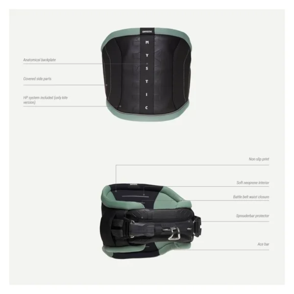 Mystic STAR Waist Harness 2022 - 900 Black