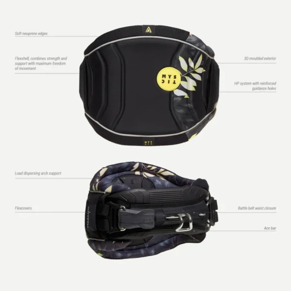 Mystic Trapez DAZZLED - 900 Black