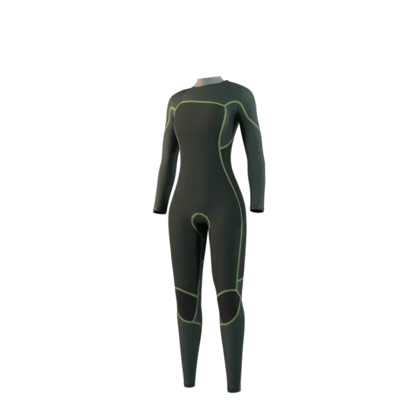 Mystic EVOLVE 4-3 Frontzip Women 2025 - 900 Black