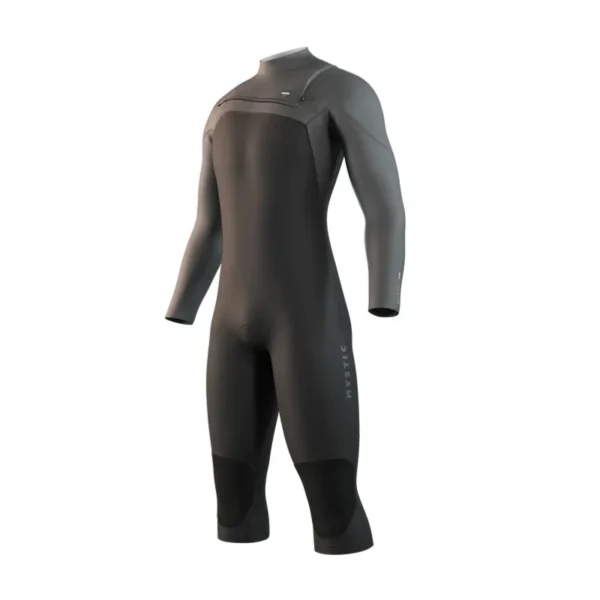 Mystic MOTION 4-3 Longarm Shortleg Frontzip - 900 Black