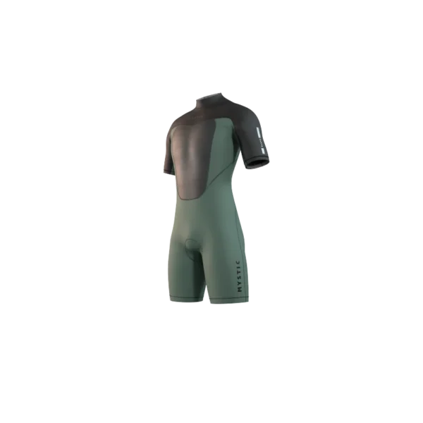 Mystic Obleka BRAND 3-2 Shorty Backzip 2025 - 643 Dark Olive