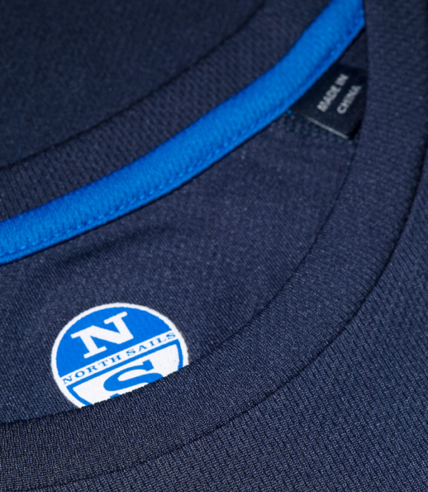 North Sails Performance TECH T kratki rukav majica s UV 30+ 27M202 - Marine Blue