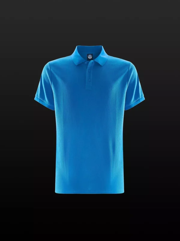North Sails Performance TACTEL muška Fast Dry polo majica s UV zaštitom 27M104 - Royal