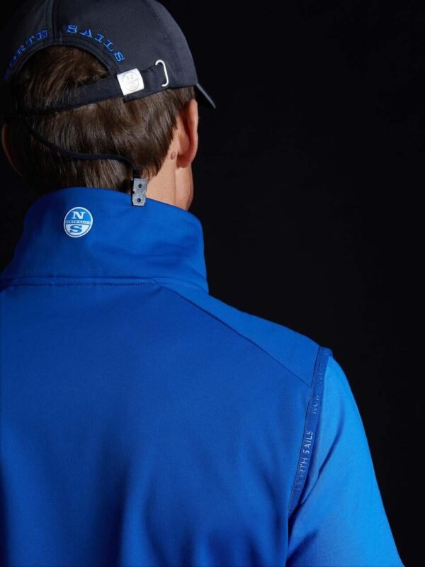 North Sails Performance muški prsluk RACE Soft Shell 27M038 - Ocean Blue