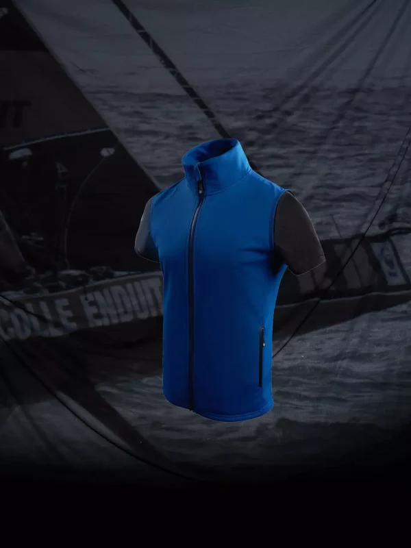North Sails Performance muški prsluk RACE Soft Shell 27M038 - Ocean Blue