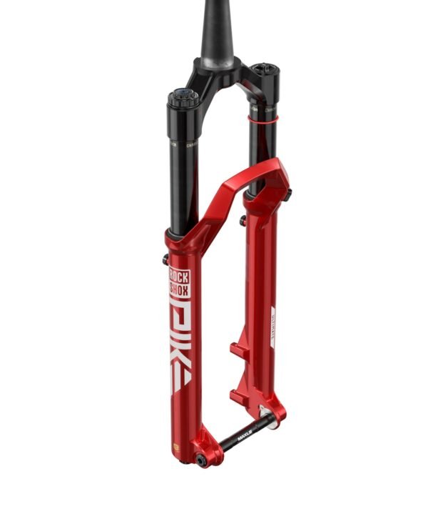 RockShox Pike Ultimate Electric Red - Gloss 3/4 prikaz