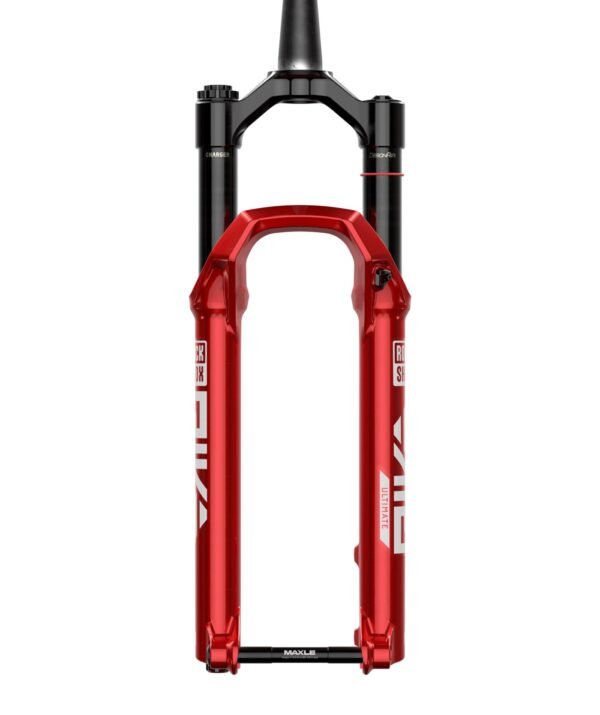 RockShox Pike Ultimate Electric Red - Gloss prednji prikaz