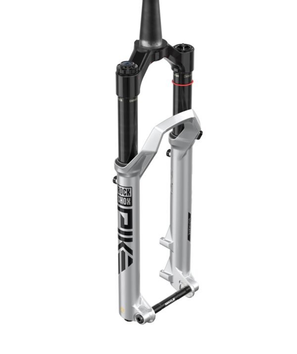 RockShox Pike Ultimate Gloss Silver 3/4 prikaz
